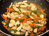 Teriyaki con vegetales
