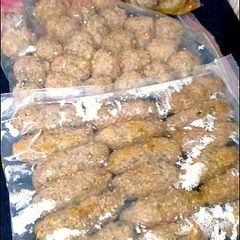 A picture of Mutton kofty And mutton cheek kabab Ramzan frozen.