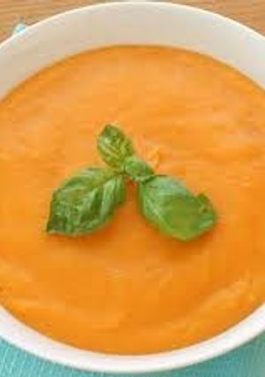 Una foto de Puré de zanahorias