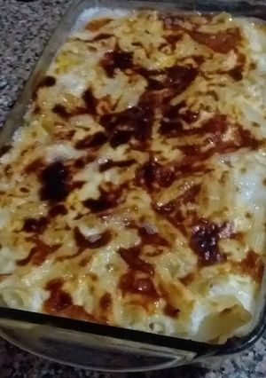 صورة لوصفة معكرونه بلفرخ