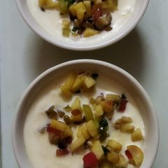 Cool cool Rabdi with crunchy fruits A picture of Cool cool Rabdi with crunchy fruits.