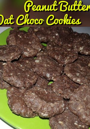 Foto resep Peanut Butter Out Choco Cookies