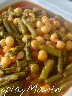 Una foto de Garbanzos con trigueros en GME, GMF y tradicional