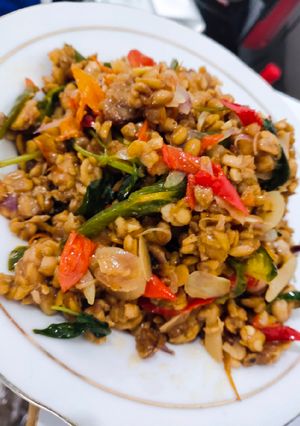 Foto resep Sambel tempe kemangi