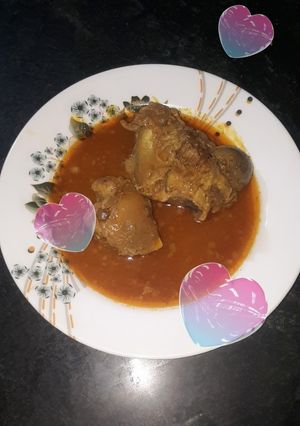 عکسی از دستور خورشت‌گاو