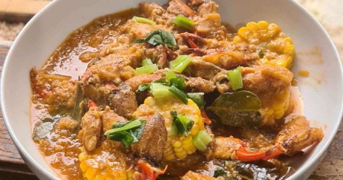 Kepiting saos padang