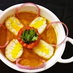 A picture of Vege egg curry.