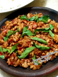 Foto resep Tempe Penyet Kemangi Sambal Mentah