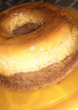 Una foto de Chocoflan thiaguin