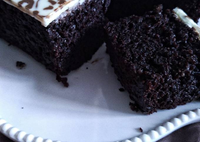 Resep Batik Chocolate Cake Eggless Gluten Free Tanpa Mixer Oleh