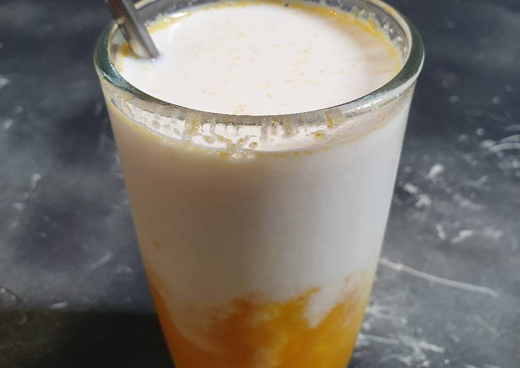 Bagaimana Menyiapkan Korean Fresh Mango Milk Anti Gagal