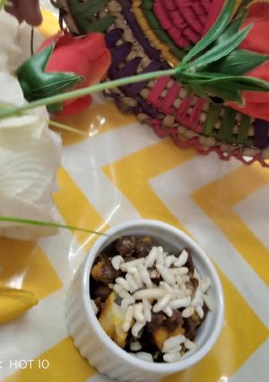 A picture of Bhalpuri chaat.