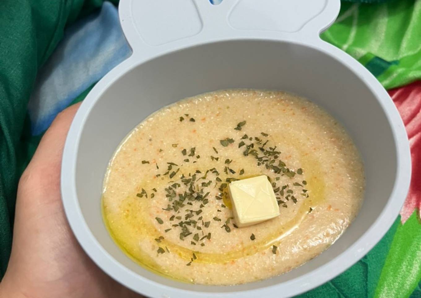Bubur Salmon Tahu MPASI 6+