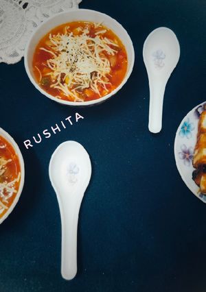 A picture of The Minestrone Soup.