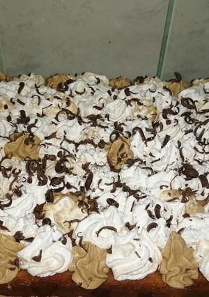 O poză a rețetei Pandișpan cu cremă caramel.