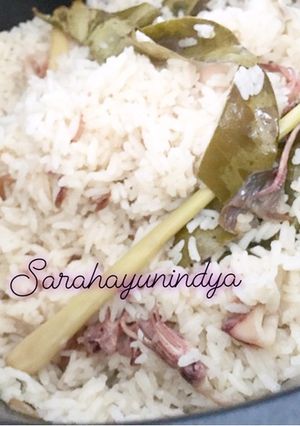 Foto resep Nasi Liwet Cumi Asin simple #Pekan_Sunda