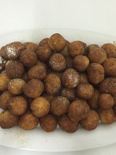 صورة لوصفة دونات محشية شوكولا