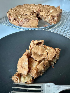 A picture of Easy-as-pie Apple Cake.