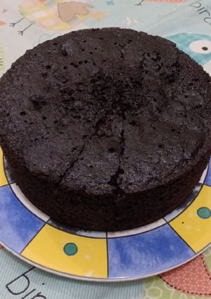 Foto resep Bolu ketan hitam magic com tanpa mixer