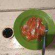 Sashimi salmon