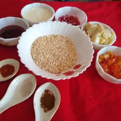 A picture of Oats bhel.