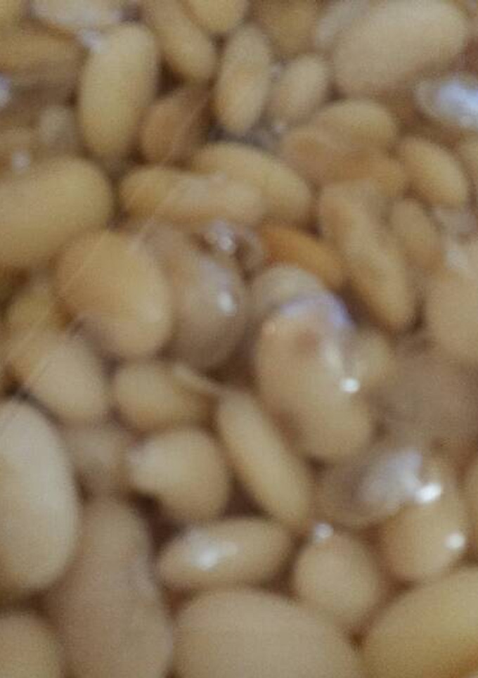 A picture of Lima beans.