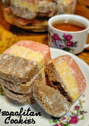 Foto resep Neopolitan Cookies