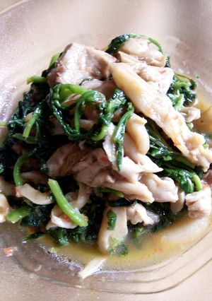 Foto resep Tumis Jamur Selada Air