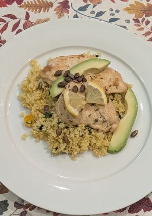 Energizáló grillezett csirkemell recept fotója