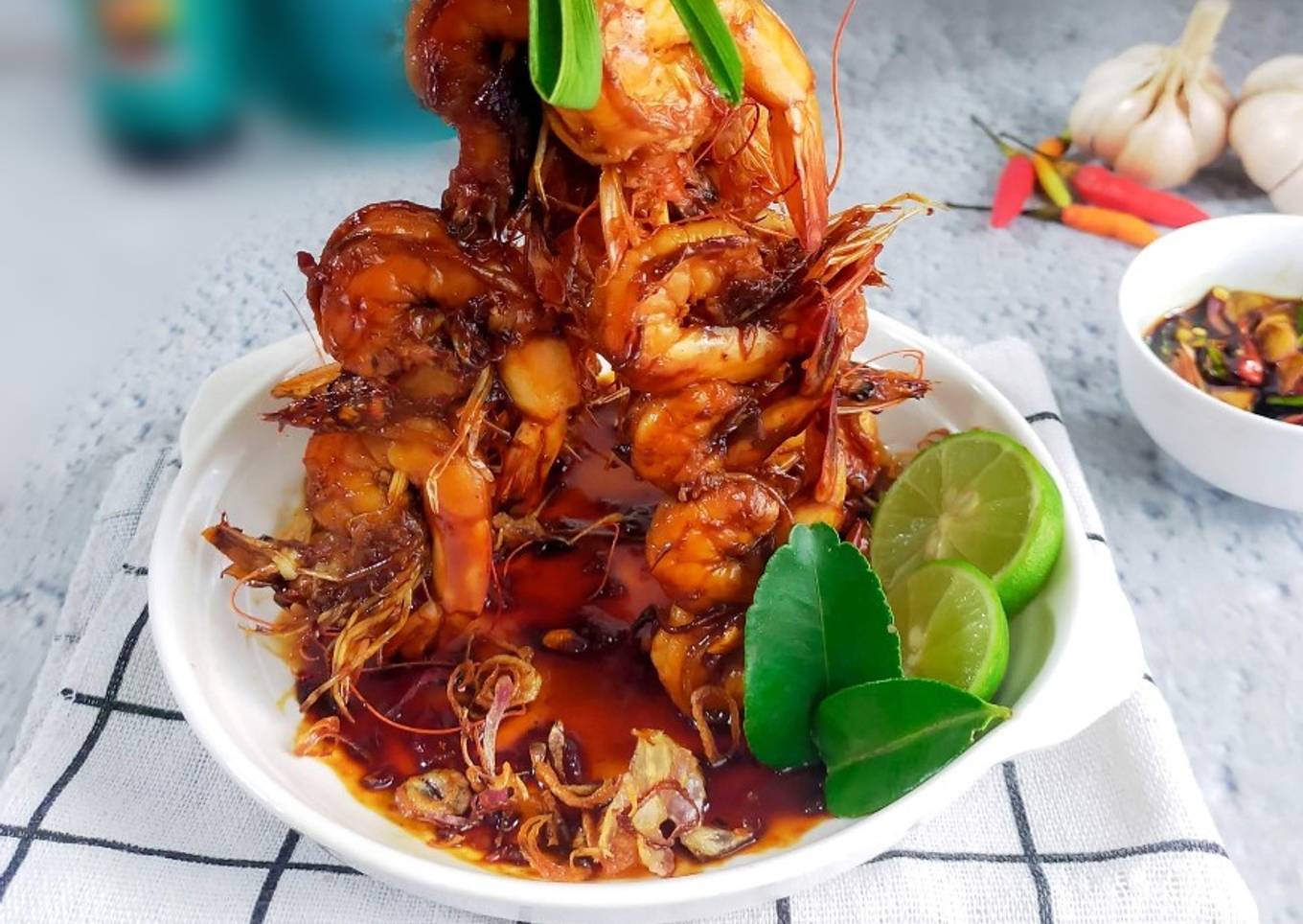 Udang Bakar Kecap
