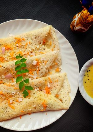 A picture of Masala dosa.