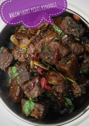Foto resep Bacem Pedas Saori Kemangi