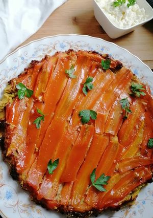 Une photo de Tarte à la carotte