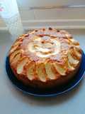 Bizcocho 1, 2, 3 con manzana