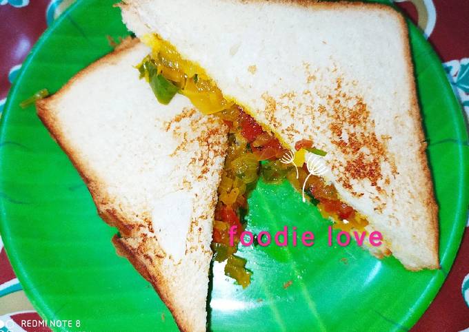 Recipe of Perfect Sandwich toast with street twist