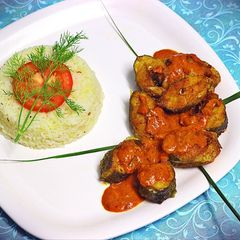 Hot & sour Fish coconut curry A picture of Hot & sour Fish coconut curry.
