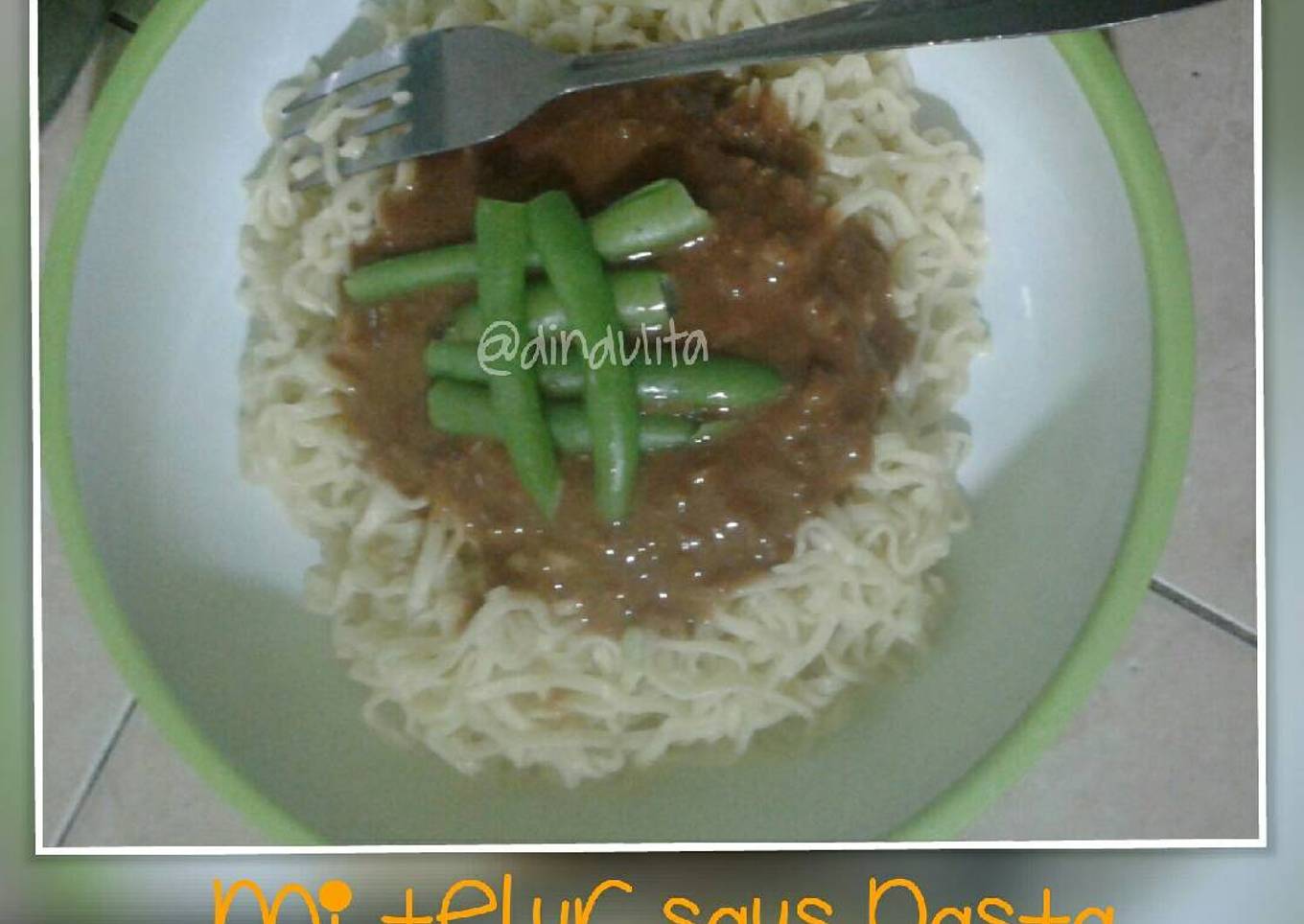 Langkah Mudah untuk Membuat Mi Telur Saus Pasta + Buncis Rebus Anti
Gagal