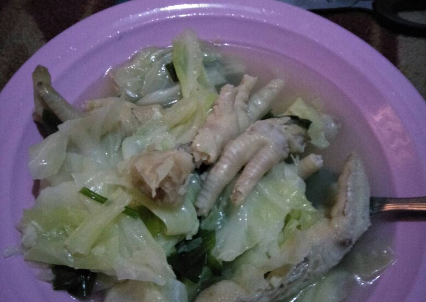Sup ceker ayam