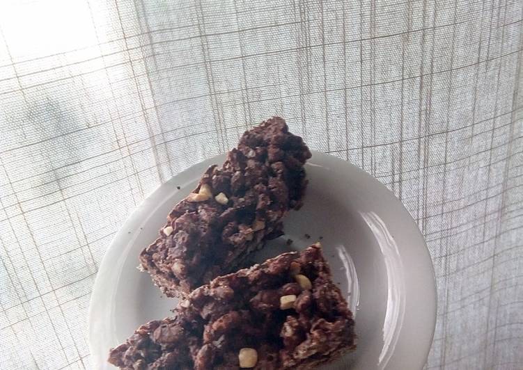 Coklat rice crispy (Riisisuklaa)