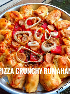Foto resep Pizza Crunchy ala Rumahan