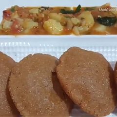 A picture of Vrat Special Aloo & Puri Recipe.