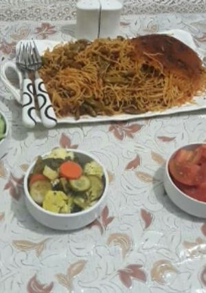 عکسی از دستور ماکارونی