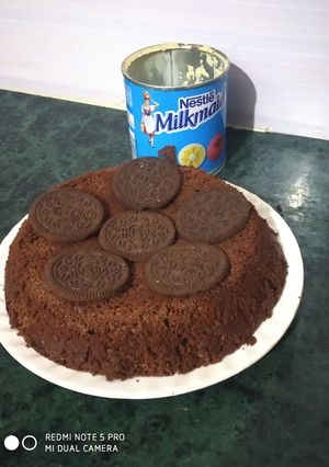 मिल्कमेड ओरियो केक (milkmaid oreo cake recipe in Hindi) रेसिपी मुख्य फोटो