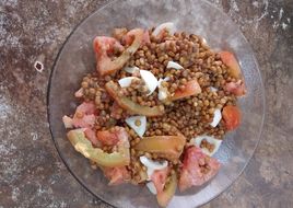 Ensalada de Lentejas exprés
