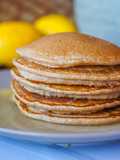 Tortitas de espelta con limón y miel