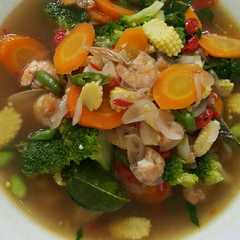 A picture of Tumis brokoli wortel.