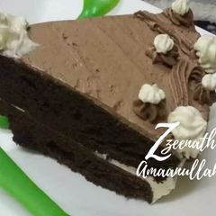 Moist Chocolate Cake (2 Tier) A picture of Moist Chocolate Cake (2 Tier).