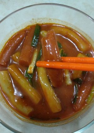 Foto resep Simple Tteokbokki (떡볶이)