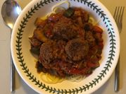 A picture of ratatouille pasta