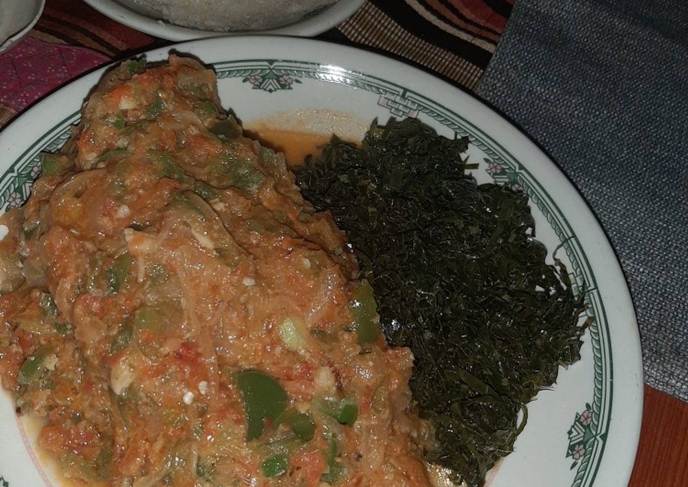 Fish in coconut #endofyearchallenge